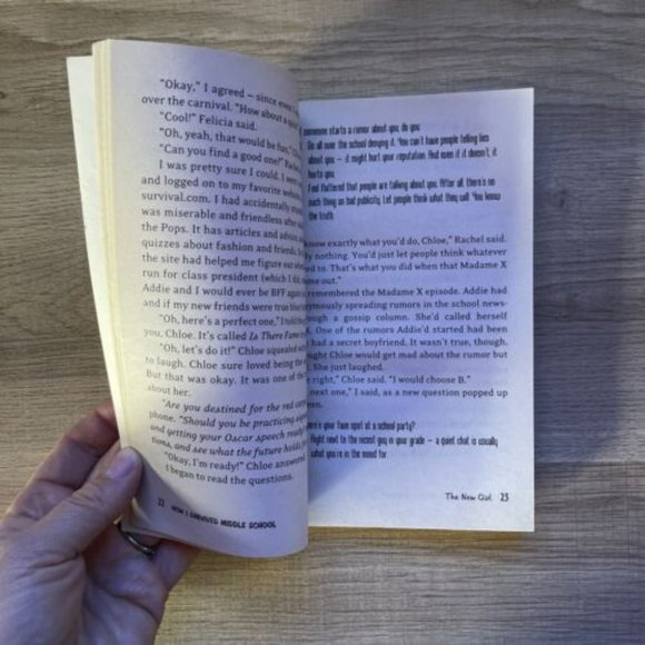 How I Survived Middle School Series.: The New Girl by Nancy Krulik - Picture 5 of 5